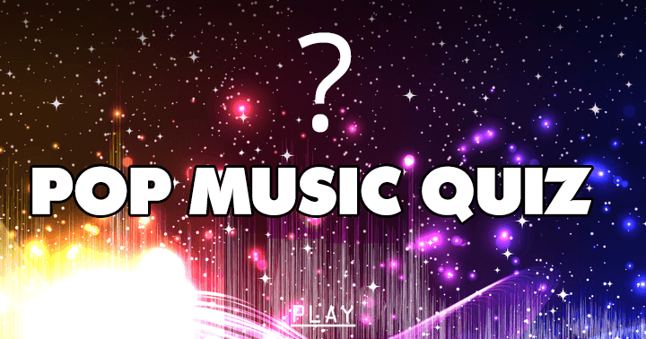 Pop music quiz