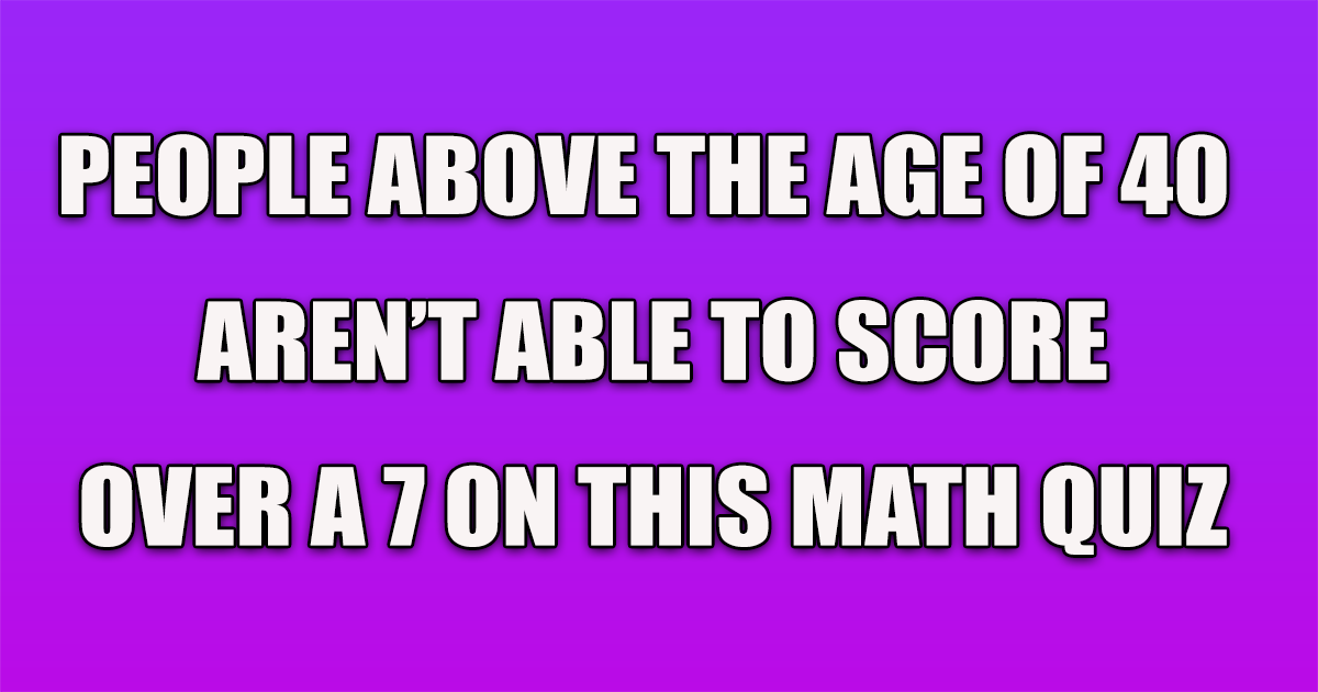 Math Trivia