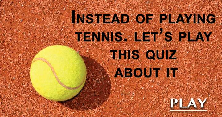 Tennis Quiz