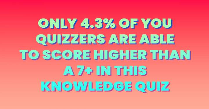 Knowledge Quiz