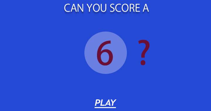 Can you score a 6?