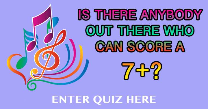 Are you going to be the first to score a 7+ in this hard music quiz?