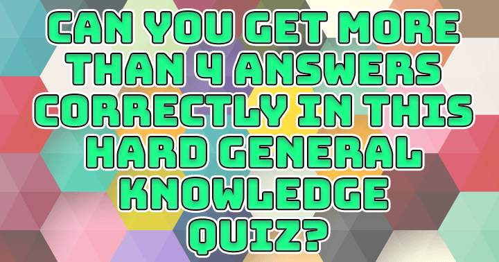 Mixed Trivia Quiz for people who like it the hard way!