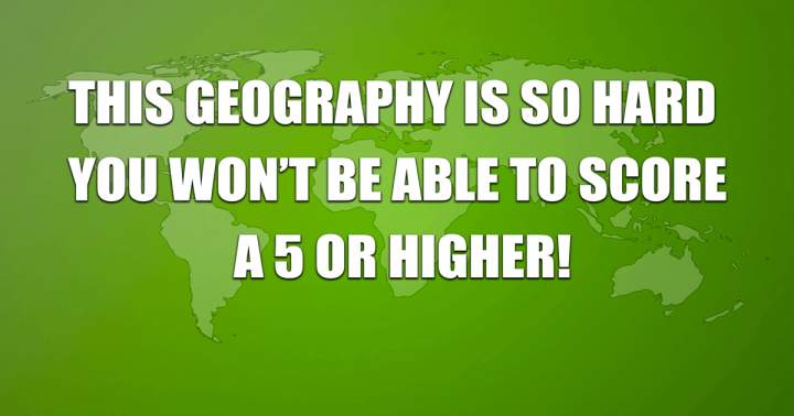 Hard Geography Quiz