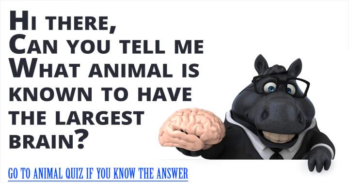 Hard Animal Quiz