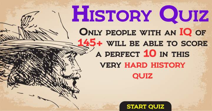 Hard History Quiz