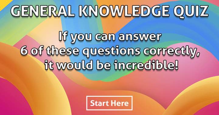 General Knowledge Quiz