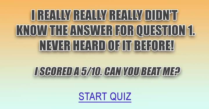 General Knowledge Quiz