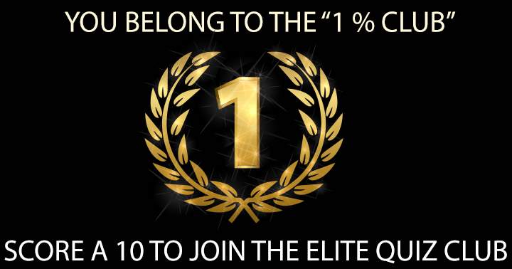 Banner for Quiz for members of the elite.