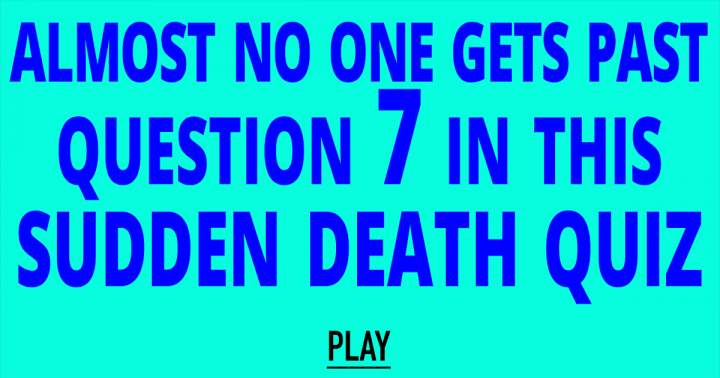 Is question 7 something you can overcome?