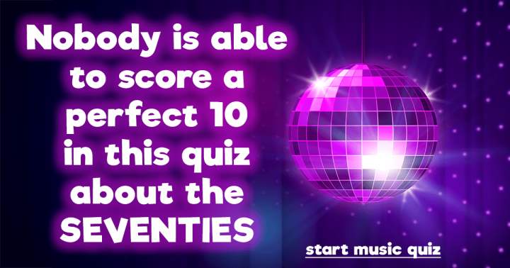 Quiz on Music from the 1970s.