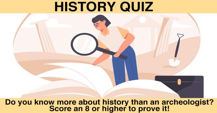 Quiz on historical events.