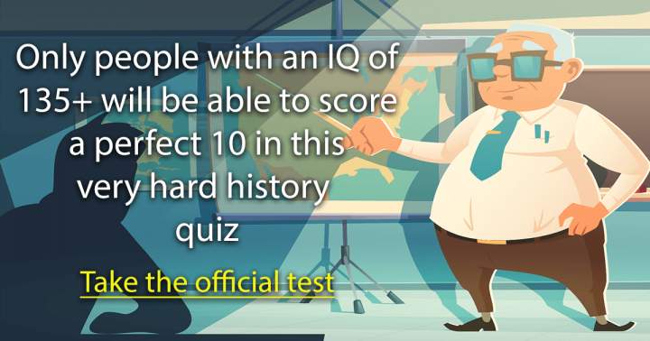 Quiz on history.