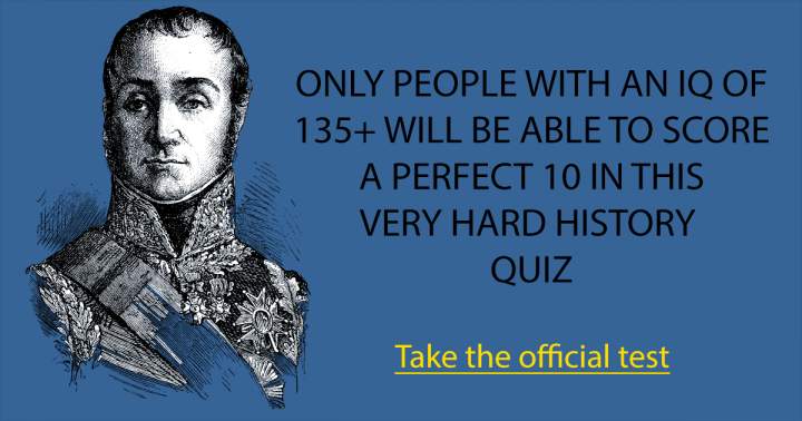 Unsolvable History Quiz.