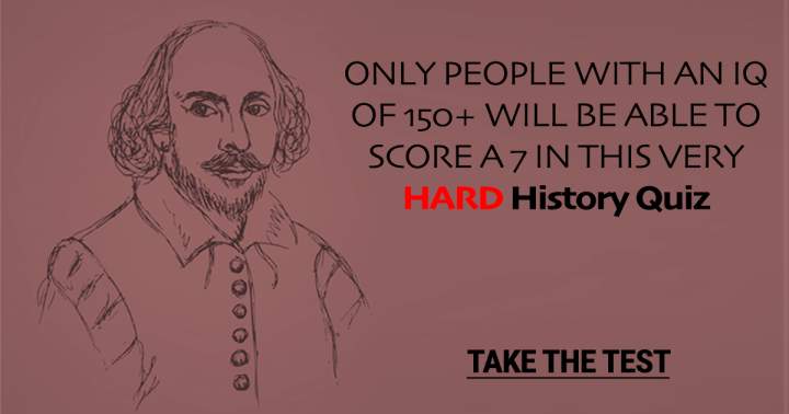 Challenging History Quiz.