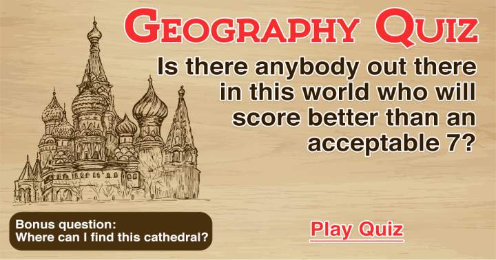 Geography Quiz