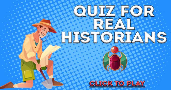 'Real Historians' Quiz'