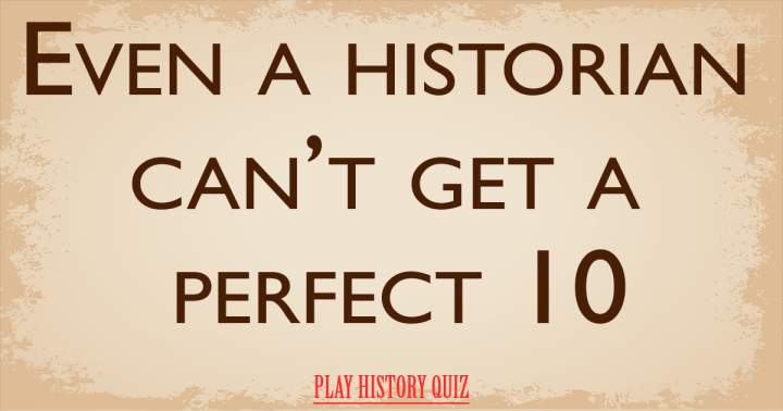 Quiz on historical events.