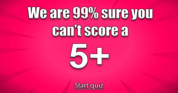 Quiz on General Knowledge.