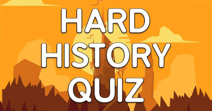 Challenging History Quiz