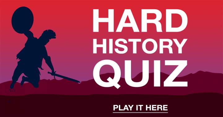 Challenging History Quiz