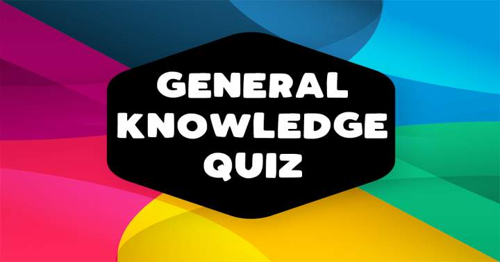 Quiz on general knowledge.