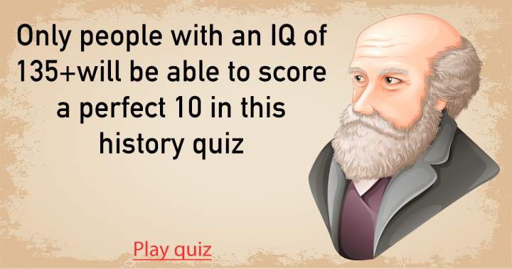 Quiz on historical events.