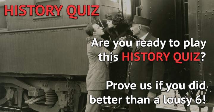 Try out this History Quiz.