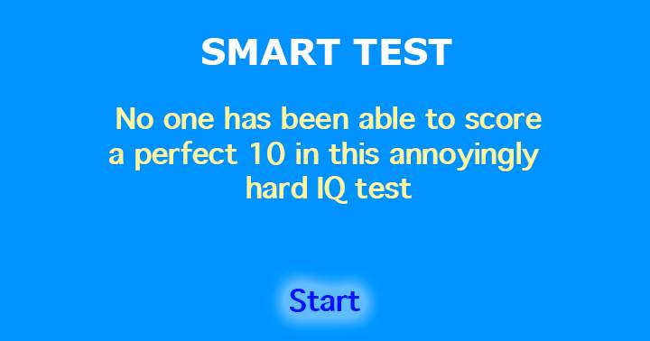 Provide an alternative sentence for 'Smart Test'.