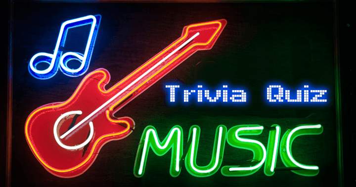 Banner for Pop Music Quiz, Level: Extremely challenging. Share your results if you achieved a score of 5/10 or higher.