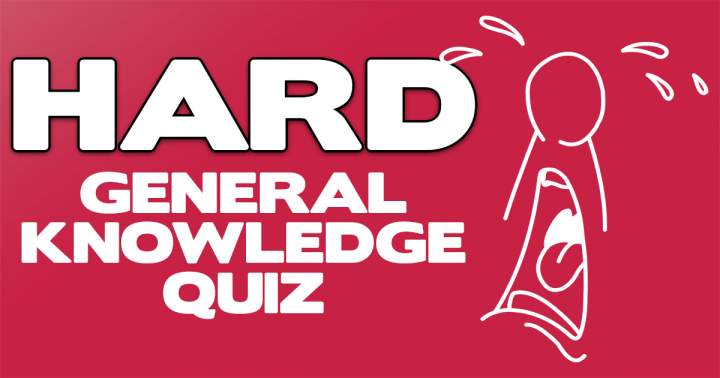 Challenging General Knowledge Quiz