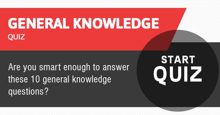 Can you answer these 10 questions if you are intelligent?