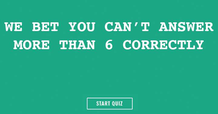 Quiz on General Knowledge