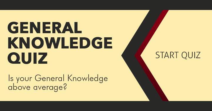 Does your General Knowledge exceed the average?