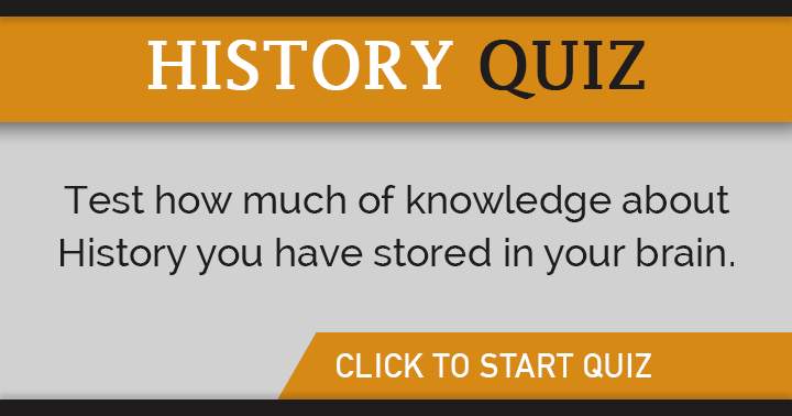 History quiz that 99% of people fail at due to its extreme difficulty.