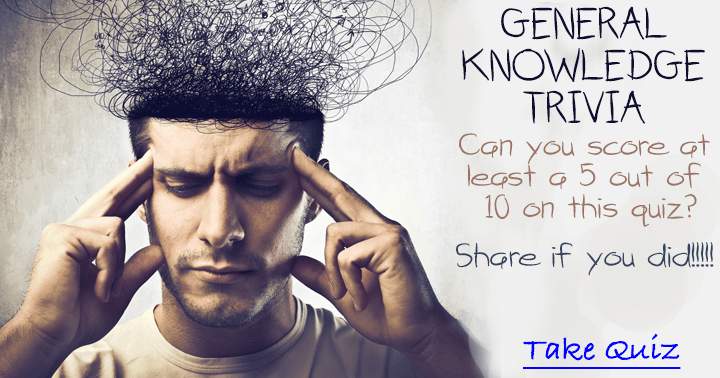 Quiz that tests your general knowledge