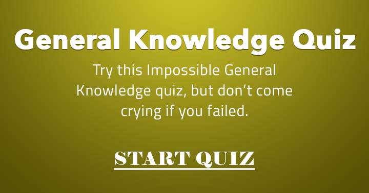 After attempting this impossible quiz, the majority of individuals will inevitably find themselves in tears.