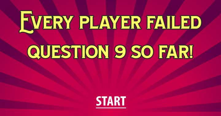 Banner for Is it possible for you to surpass question 9?