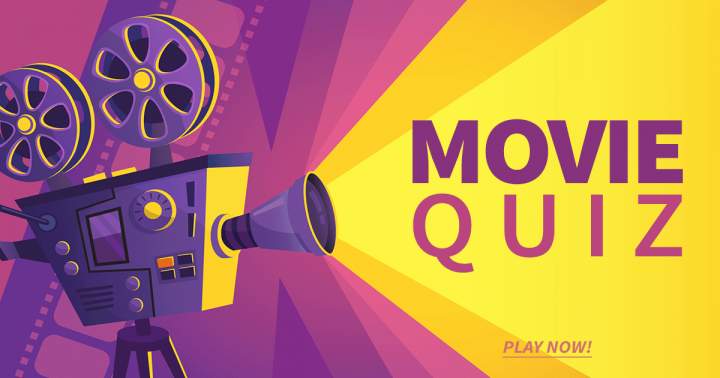 Provide an alternative sentence for 'Movie Quiz'.