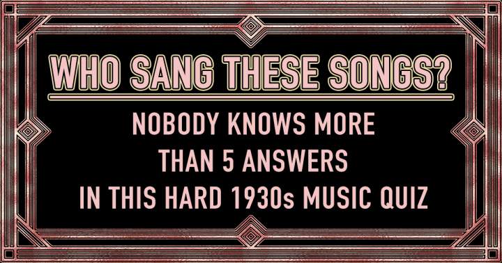 Banner for Singers of These Songs: 1930s - Difficult