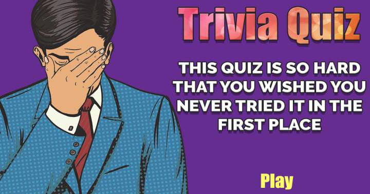 Challenging Trivia Quiz