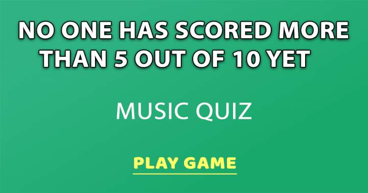 Quiz on Music for Intellectual Individuals.