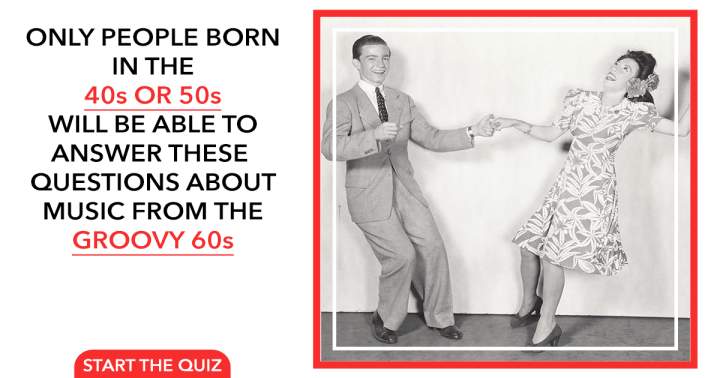 'Quiz on Music from the 1960s'