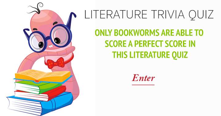 Only bookworms are able to score a decent score in this quiz.