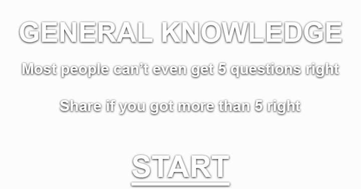 If you truly are a polymath, these 10 questions should pose no challenge for you!