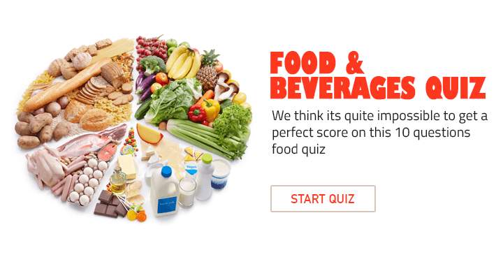 Achieving a flawless score of 10 in this food quiz is unattainable.