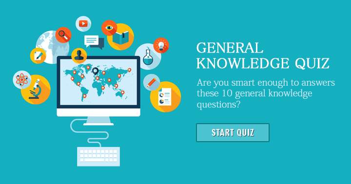 Trivia Quiz on General Knowledge.