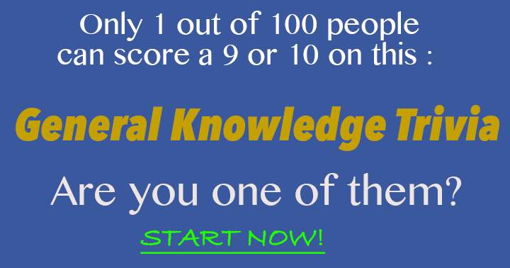 Can you be counted among the 1 in 100 who achieve a decent score?