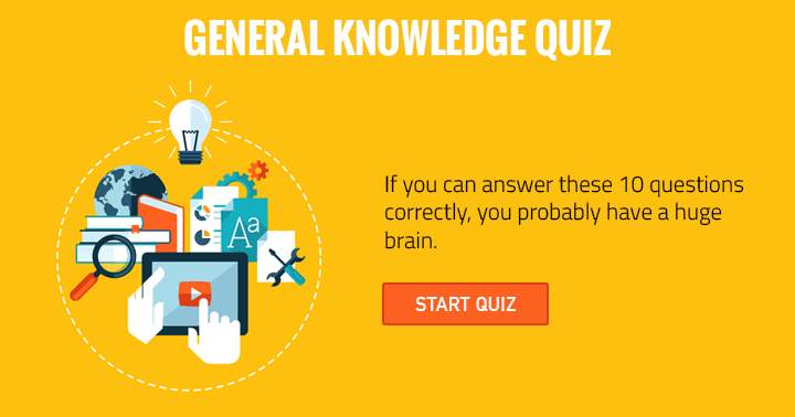 Are you capable of acing a challenging General Knowledge Trivia Quiz?