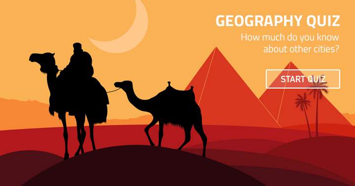 The geography quiz is exclusively designed for geographers and is incredibly challenging.